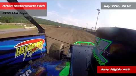Jerry Higbie @ Afton Motorsports Park - Short Track Super Series Hot Laps - 7/26/18