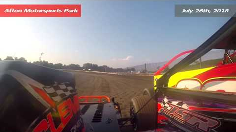 Jeremy Smith @ Afton Motorsports Park - Short Track Super Series - Heat Race - 7/26/18