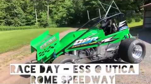 Race Day - Dustin Purdy Racing @ Utica Rome Speedway - Empire Super Sprints - June 23rd, 2019